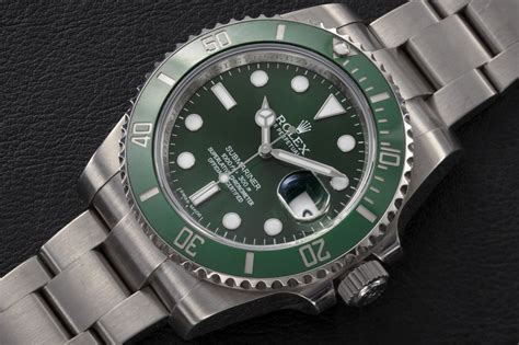 rolex submariner verde groupe reference